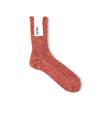 【別注】decka quality socks / ミックス クルー ソックス