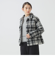 チェック CPO ブルゾン