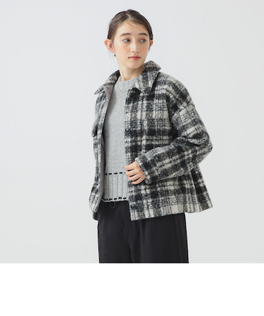 チェック CPO ブルゾン