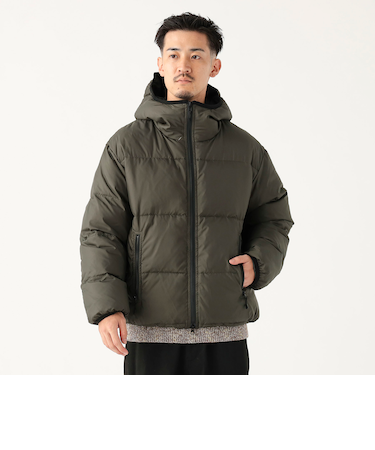 フーデッド ダウン ジャケット