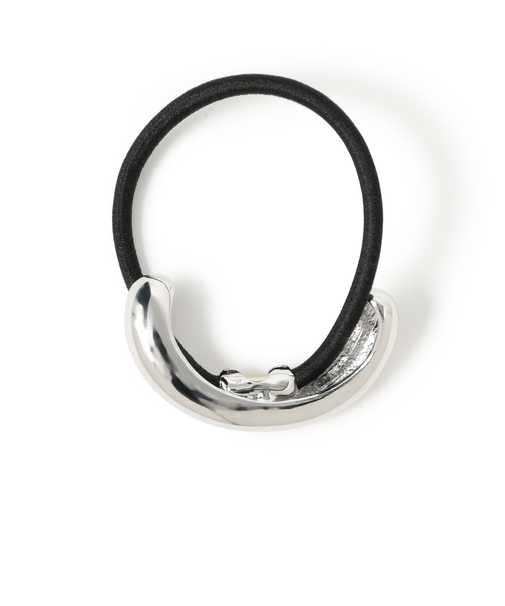 ウェーブ ヘアゴム