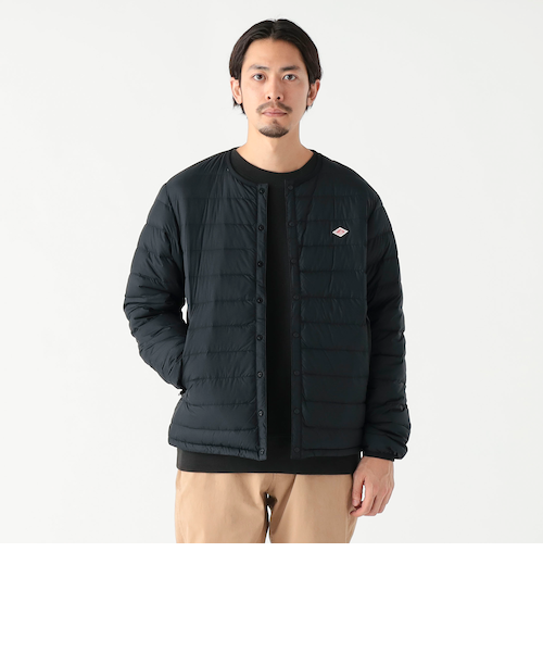 DANTON / メンズ クルーネック インナー ダウン ジャケット