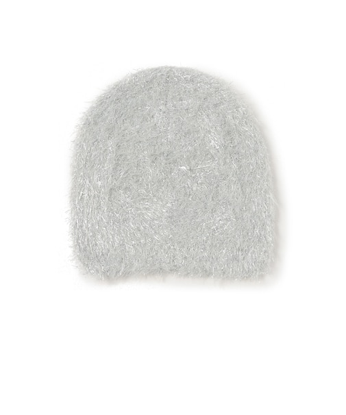 CONTROL FREAK / ラメ モア フェザー ニットワッチ