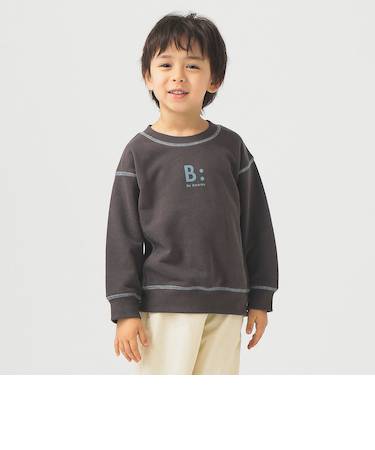 配色ステッチ ロゴ スウェット2025FW(100~140cm)