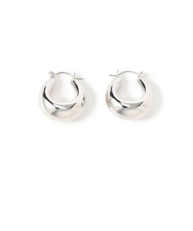 ワイド フープ ピアス