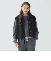 【別注】NEPALHANDKNIT / カラーベスト