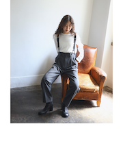 ambiance / STRIPE SUS PANTS