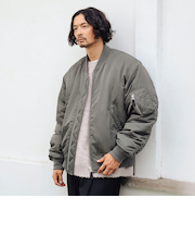 撥水 ナイロン MA-1