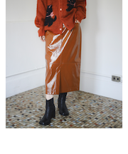 ambiance / SHINY TIGHT SKIRT