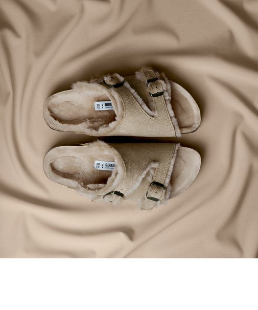 BIRKENSTOCK / Zurich  Shearling LEVE Taupe LAF