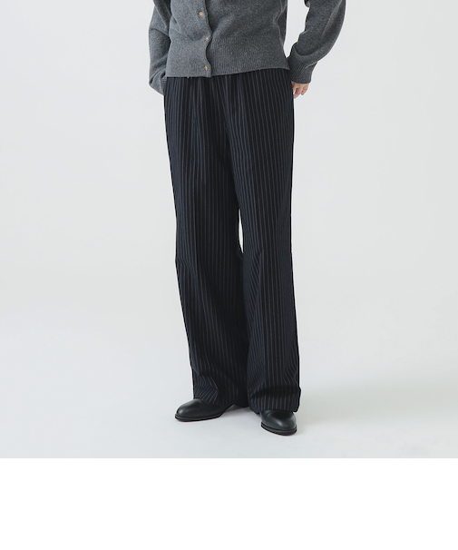 ピンストライプ ライン パンツ