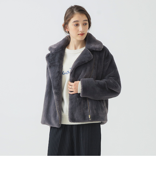 ファー ブルゾン