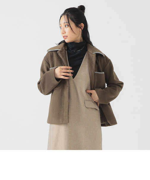 ステッチ CPO ブルゾン