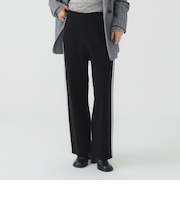 サイドライン ニットパンツ