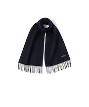 ウール カシミヤ ストライプ マフラー 25FW