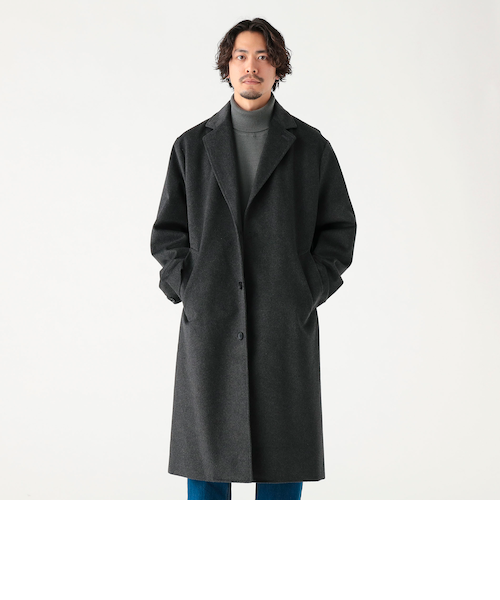 防風 タスマニアウール チェスターコート 25FW｜ビーミングライフ