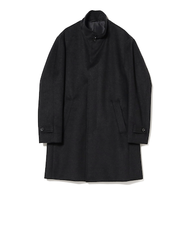 防風 タスマニアウール スタンドカラーコート 25FW