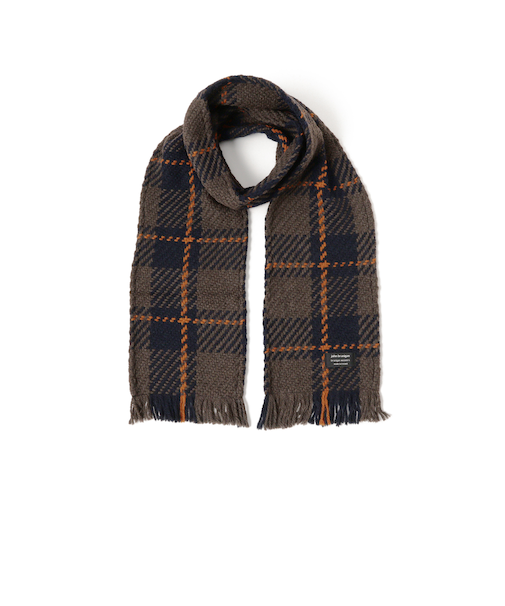 john branigan / チェック マフラー