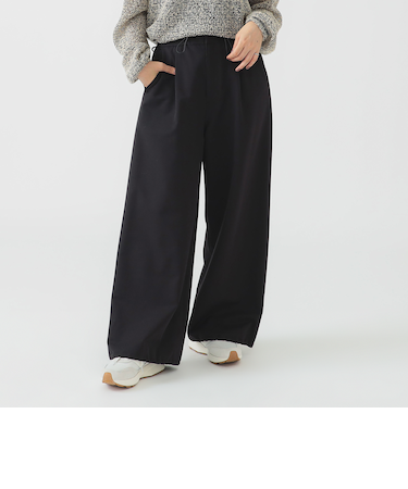 裏起毛 バルーン パンツ