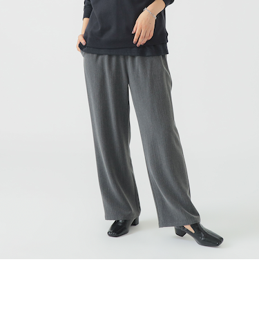 ワイドベルト パンツ