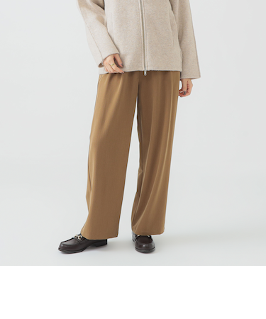 ワイドベルト パンツ