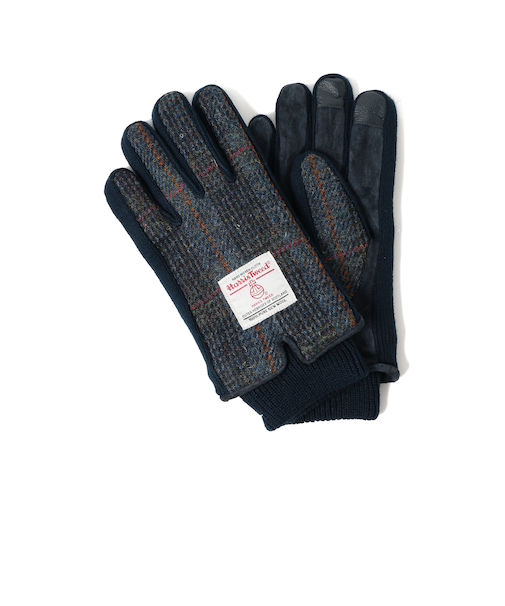 ハリス ツイード グローブ