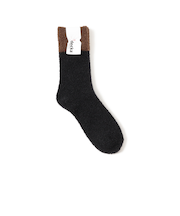 【別注】decka quality socks / アルパカ メリノウール ソックス