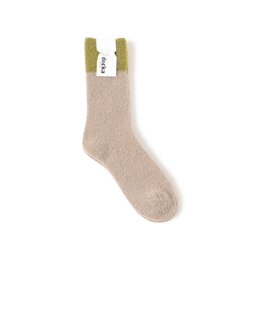 【別注】decka quality socks / アルパカ メリノウール ソックス
