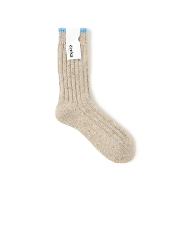 【別注】decka quality socks / ネップ ソックス