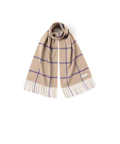 ウィンドウペン チェック マフラー｜ビーミングライフストアバイ