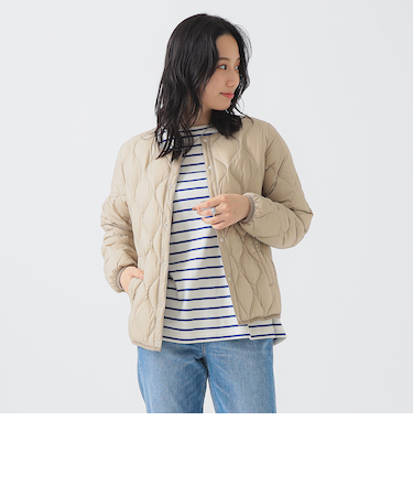 【別注】TAION / リバーシブル ダウン ブルゾン(S~M)