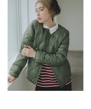 【別注】TAION / リバーシブル ダウン ブルゾン（S～M）