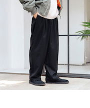 ウォーム ワイド パンツ