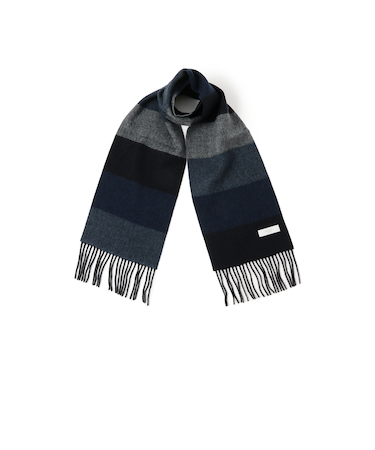 ボーダー リバーシブル マフラー