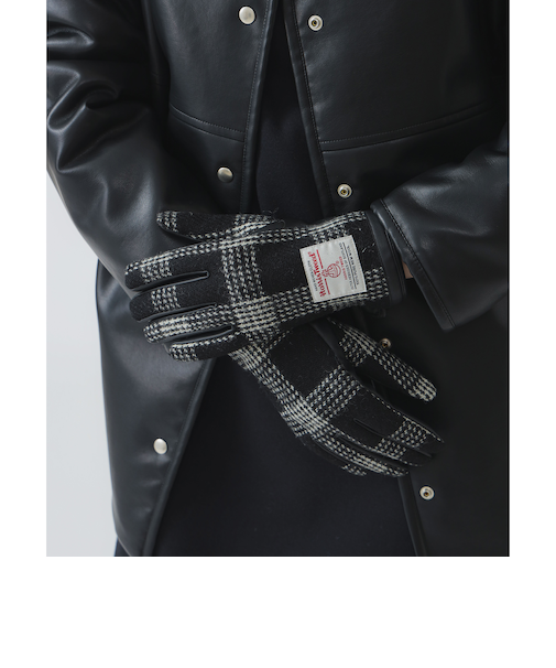 ハリスツイード グローブ