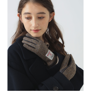 ハリスツイード グローブ