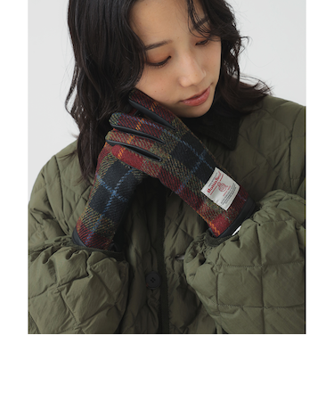 ハリスツイード グローブ