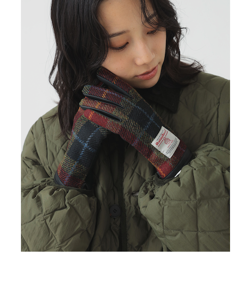 ハリスツイード グローブ