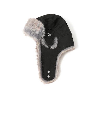 NEW ERA /?トラッパー ウール ブラック