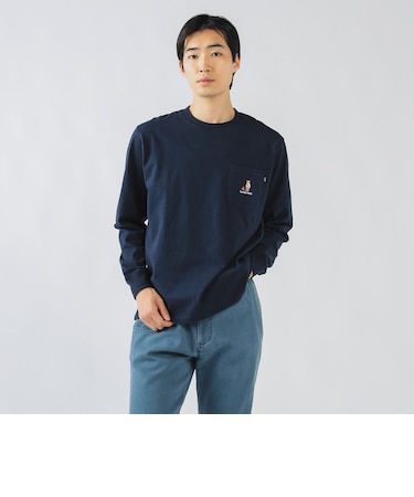 タキビ ベアー ロングスリーブ Tシャツ