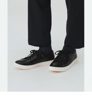 フェイクレザー ドレス スニーカー