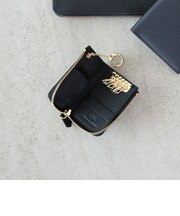 サフィアーノレザー ジップ キーケース