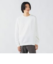 ジオメトリック キルト クルーネック スウェット