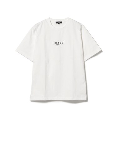 BEAMS HEART ロゴ ショートスリーブ カットソー(吸水速乾・毛玉軽減)