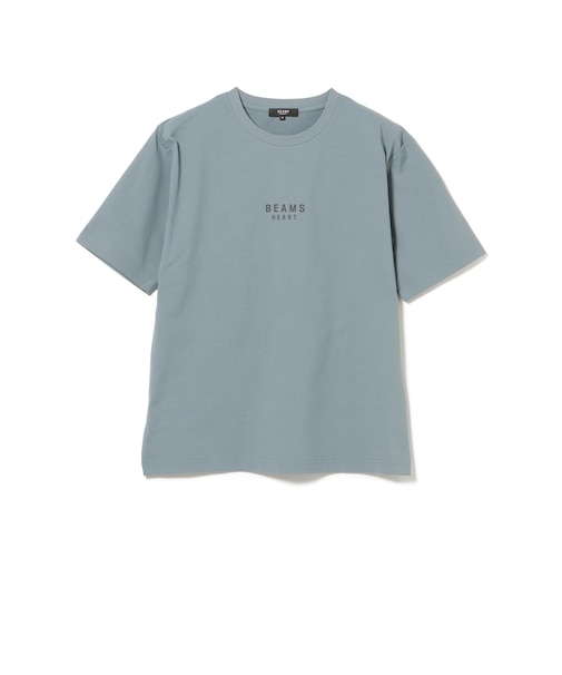 BEAMS HEART ロゴ ショートスリーブ カットソー（吸水速乾・毛玉軽減）