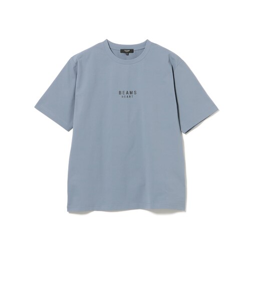 BEAMS HEART ロゴ ショートスリーブ カットソー(吸水速乾・毛玉軽減)