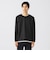 スウェード フェイクレイヤー ロングスリーブ Tシャツ