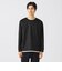 スウェード フェイクレイヤー ロングスリーブ Tシャツ