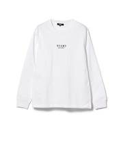 BEAMS HEART ロゴ 刺繍 ロングスリーブ Tシャツ
