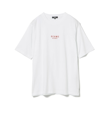BEAMS HEART ロゴ 刺繍 Tシャツ